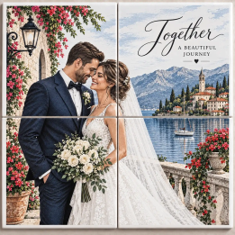 Crie Seu Próprio Mural de Azulejos de Cerâmica Gravados a Laser